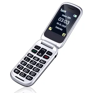 Senior Phone for elderly people Dual SIM card Feature pone big font big speaker