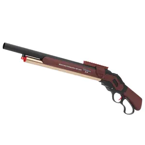 Mainan Pistol Elektrik Plastik Logam Mainan untuk Anak-anak Laki-laki Dewasa Shell Ejeksi Gel Blaster Cincin M1887 P90 Kembang Api Bb Gun
