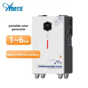 Năng lượng mặt trời Máy phát điện 1000 Wát Trạm điện cầm tay 220V ngân hàng điện