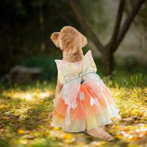 Robe d'été de luxe en polyester pour animaux de compagnie, écologique, confortable et magnifique, style princesse, pour chiens et chats – Grande vente - Product Image 3