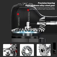 Mini-meuleuse d'angle multifonctionnelle de qualité industrielle 16,8 V avec batterie au lithium pour usage domestique