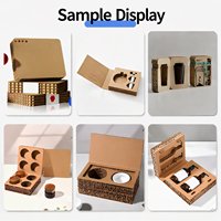 Carton alvéolé personnalisé en usine avec emballage intérieur en carton recyclable pour la protection et l'amortissement des produits