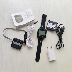 GP2015W caricatore pocksag pager ricevitore testo orologio da polso cercapersone 137-930mhz multilingue con cavo programma ID per sistema di chiamata - Product Image 1