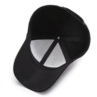 Casquettes de baseball personnalisées à faible MOQ, bon marché, en gros, design unisexe, en coton uni, brodées, 6 panneaux, style sportif, Image Four