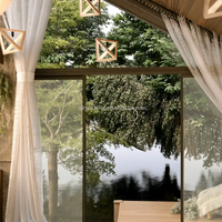 Maison préfabriquée en acier Casas De Lujo Para Hoteles Villa de luxe Maison pliable à deux étages Maison modulaire portable Kits préfabriqués