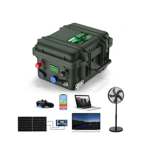 CERRNSS新产品Lifepo4应急户外照明野营太阳能备用电池1000瓦家用便携式电站