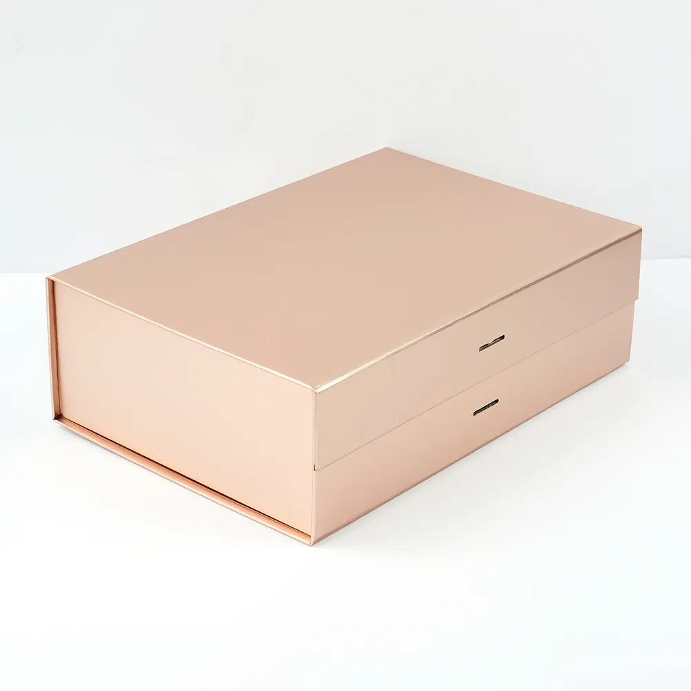 Individuelles Design einteilige faltbare Geschenkbox Papierverpackung Karton Papier-Speicher-Faltbox