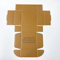 Logo personnalisé impression recto verso ondulé kit de soins de la peau emballage emballage beauté expédition avion enveloppes boîtes avec insert