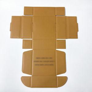 Logo personnalisé impression recto verso ondulé kit de soins de la peau emballage emballage beauté expédition avion enveloppes boîtes avec insert - Product Image 6
