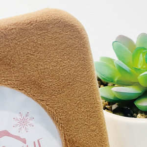 Handmade Quảng Fluff Thiết Kế Khung Gương Biểu Tượng Tùy Chỉnh Máy Tính Để Bàn Khung Ảnh Cho Trang Điểm Nhiếp Ảnh - Product Image 6