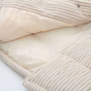 2024 <b>Men's</b> Custom Winter Hiking <b>Jacket</b> Warm Outdoor <b>Corduroy</b> Padded <b>Jacket</b> Zipper Closure Windproof Plus Size Printed Pattern - Product Image 2