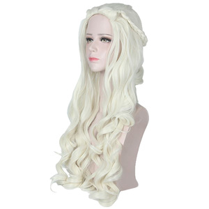 Nuevas Pelucas de Cosplay Europeas y Americanas, Aventuras de <span class=keywords><strong>Alicia</strong></span> en el País de las Maravillas, Reina Blanca, Sombrerero Loco, Reina Roja - Alta Calidad - Product Image 5