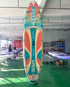 OEM Service Accepted Sup Paddle Board Waterplay Surfing Inflatable Stand up Daska With Accessories SW08/9 Drop Stitch Material E - Product Image 1