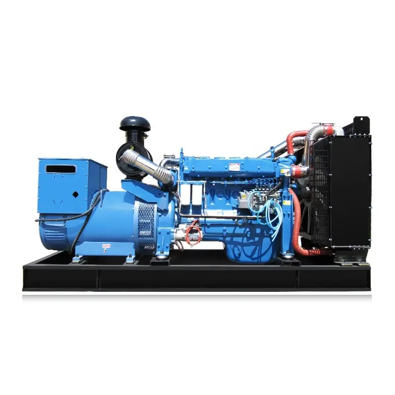 300kw Ht615zld Weichai Dieselgeneratorset Intelligente Driefasige Koperen Borstelloze Elektrische Generator Dieselgeneratoren