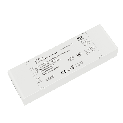 SKYDANCE LN-75-24 200-240VAC 40W 24V Output  0/1-10V Constant Voltage Dimmable LED Driver for Led Light  Universal AC Input