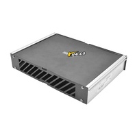 La glissière manuelle en aluminium de 410mm de large est parfaite pour une entrée facile dans votre camping-car de caravane