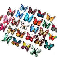 FAI DA TE Decorativo 4 pezzo della farfalla camera dei bambini della decorazione autoadesivo variopinto del fumetto decorazione