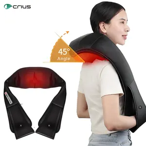 Ningde Crius C-NSM2 Luxe Draagbare Auto- en Thuisgebruik Lichaamspijnverlichting Slimme Elektrische Shiatsu Infrarood Therapie Massagekussen Timer - Product Image 1