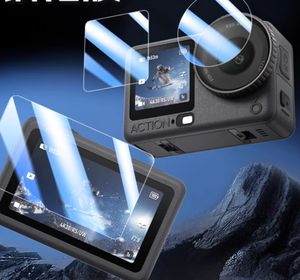 Pellicola Protettiva in Vetro Temperato per Wolfgang Osmo Action 6, Pellicola per Obiettivo HD Altamente Trasparente Anti-riflesso, Accessori - Product Image 4