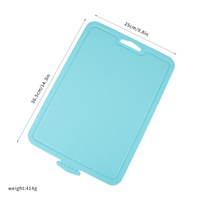 Planche à découper en silicone de qualité alimentaire. Planche à découper résistante aux hautes températures pour la cuisine, facile à nettoyer, antidérapante.