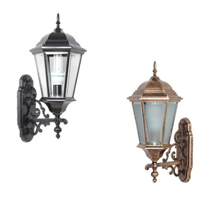 Lámpara LED de pared impermeable para exteriores de estilo europeo, iluminación decorativa Solar de aleación de aluminio para jardín, patio, casa, porche, decoración - Product Image 5