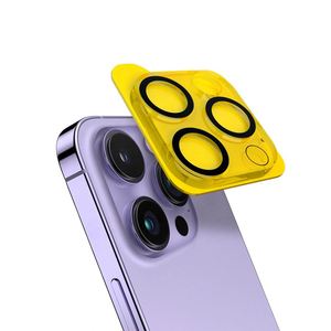 9H อุปกรณ์ป้องกันกล้องหลังสำหรับ iPhone 13 PRO MAX กระจกนิรภัยด้านหลังแบบใส HD สำหรับฟิล์มเลนส์กล้อง iPhone 14 - Product Image 1