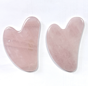 Rose Quartz Heart-Shaped Facial Massage Board for Skin Rejuvenation Home Use - Product Image 5