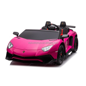 Giocattoli per bambini alimentazione a batteria per bambini Big Two Seats 24V Ride on Real Lamborghini Kids Big Cars for Children - Product Image 6