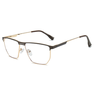 क्लासिक बिजनेस पुरुषों के ब्लू लाइट फ्रेम, पुरुषों के लिए ब्लू लाइट फ्रेम, पुरुषों के लिए आंखों का चश्मा - Product Image 5