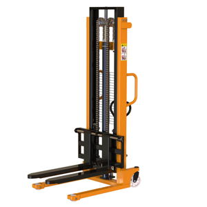 Apilador Manual Yuande de 2T/3T con Marco de <span class=keywords><strong>Doble</strong></span> Puerta en Forma de C, Mástil de Dos Etapas, Neumáticos Sólidos/de Poliuretano, Tracción Trasera, 685 mm - Product Image 5