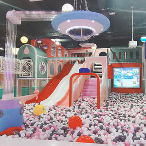 商業屋内城遊び場キッズアドベンチャーパークスライドボールプール付きCE認証カスタマイズ可能サイズ - Product Image 3