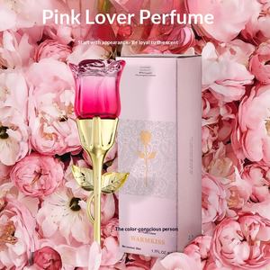 Perfume de Rosas Rosadas de Alta Calidad para Mujer, Perfume de Larga Duración, Regalos, Diseño Original, Fragancia Floral para Dama - Product Image 1