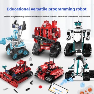 <span class=keywords><strong>Robot</strong></span> de Codage Éducatif STEM Populaire - Blocs de Construction Transformables avec Contrôle par APP et Télécommande, Kit d'Apprentissage STEM pour Enfants - Product Image 3