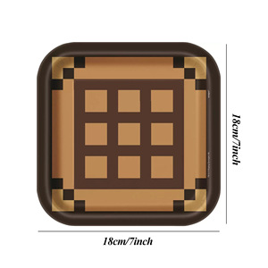 Decoraciones <span class=keywords><strong>de</strong></span> Cumpleaños <span class=keywords><strong>de</strong></span> Estilo Pixel Art <span class=keywords><strong>de</strong></span> <span class=keywords><strong>Minecraft</strong></span> My World y Artículos <span class=keywords><strong>de</strong></span> Fiesta en Espiral <span class=keywords><strong>de</strong></span> Papel, Novedad Transfronteriza - Product Image 2