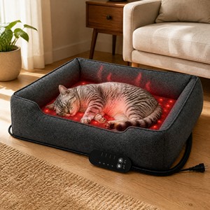 แผ่นรองนอนอินฟราเรดบำบัดด้วยแสงสีแดง ZT Compact Pet ขนาด 660nm 850nm 280x280 มม. สำหรับสุนัข แมว และสัตว์ขนาดเล็ก - Product Image 6