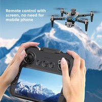 Drone aérien professionnel avec GPS, évitement d'obstacles, écran 4,5 pouces, télécommande, caméra 4K HD, batterie longue durée, jouet RC pliable pour étudiants