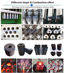 Presse à briquettes hydraulique pour charbon de bois de noix, mini-machine à fabriquer du charbon de bois pour barbecue - Product Image 4