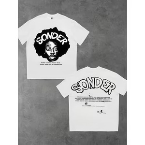 T-shirt homme de haute qualité, personnalisation sur mesure et vêtements de mode streetwear oversize, personnalisation possible. - Product Image 5