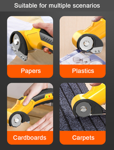 Rechargeable USB Lithium Ion Rotary Cutter for Fabric <b>Leather</b> & Cardboard Factory Direct - Product Image 4