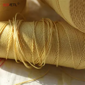 Aramid Sewing Thread High Temperature Resistant Fireproof Flame Retardant Abrasion Resistant Para Filament Aramid Sewing Thread