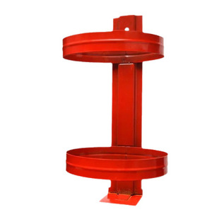 Soporte de Pared para Extintor de Incendios, Acero con Recubrimiento en Polvo Rojo, 4 Kg, Modelo BSF5645, Marco Fijo Resistente - Product Image 1