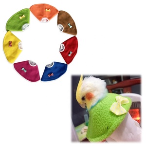 Colliers élisabéthains pour oiseaux et perroquets : cape de protection anti-picage, foulard de récupération et prévention de la mastication des plumes - Product Image 2