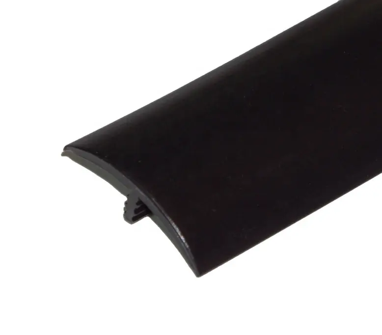 Bandes de couverture de T-PVC de couture de plancher Bandes de bordure Matériaux de construction en plastique personnalisés