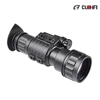 Monoculaire de vision nocturne RM2021 Gen2+ FOM 1200-1800 de qualité tactique avec photocathode S25 et tube P45/P43 blanc/vert PVS14