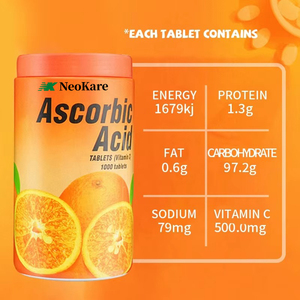 OEM Yüksek Potensli C Vitamini Çiğnenebilir Tabletler Cilt Aydınlatıcı ve Bağışıklık Destekleyici, Yetişkinler için C Şeker Takviyesi - Product Image 3