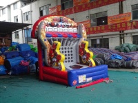 Jeux de balles gonflables pour enfants et adultes, structure extérieure, isant, tir