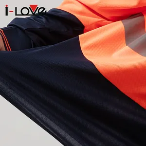 2024 Manufacturers Custom Summer Long Sleeve Polyester Traffic Warning Safety Clothing Reflective POLO Shirt