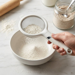 Ensemble de 7 ustensiles de cuisine blanc crème, écologiques, sans BPA, compatibles lave-vaisselle, comprenant un coupe-pizza, une cuillère à glace et un éplucheur, pour une maison esthétique - Product Image 6