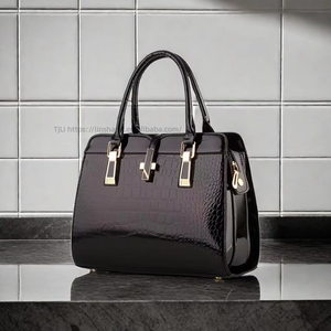 Uniquely Vintage PU <b>Leather</b> Handbag for Women Ladies PU <b>Purse</b> Korean Style Handmade Summer Autumn Spring Shoulder Bag - Product Image 3