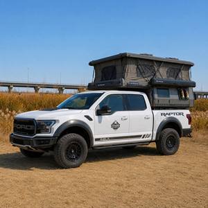 Nouvelle tente de toit rigide 2026 pour 4 personnes, en aluminium, pop-up, pour pick-up <span class=keywords><strong>Ford</strong></span> F150, camping tout-terrain - Product Image 2